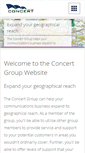 Mobile Screenshot of concertgroup.co.uk